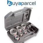 Bosch Pro 9 Piece HSS Bimetal Plumbers Holesaw Set 19mm - 57mm Pilot 2608580803