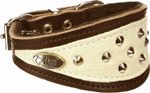 Dingo Soft Leather Collar for Whippet and Gun Dog Breeds Designed Handmade 12400