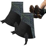1 Pair Trail Gaiters for Men Women Hiking Gators Sandproof Leg Ankle Gaiters