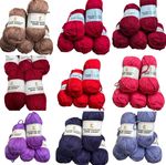 Knitco Good Old Fashioned Super Chunky Yarn - 100% Acrylic 5x100g / 80 mts 