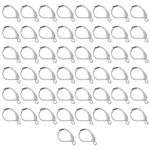 DIY Earring Hooks Lever Earrings Brass Earring Hooks For Jewelry Making For