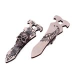 TC4 titanium alloy tool/back clip made Stainless steel EDC Tool