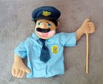 Cyrus 'Cy' Wren Puppet Police Officer Melissa & Doug Hand Puppet Jeffy (7626)