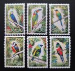 Curacao 2020 / South American Birds / 6v set