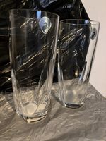 Waterford Crystal Eclipse Tall Drink Glasses Pair Excellent Condition