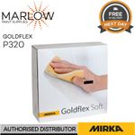 Mirka GoldFlex Soft Perforated Roll 115x125mm 200 Sheets/Box,25 metre roll P320