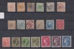 Early Luxembourg Stamps on a stockcard
