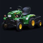 110cc Petrol Kids Mini 4 Stroke Petrol Tractor - OneTractor™ | PX2S