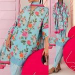Sana Safinaz MAHAY Spring Summer lawn 😍stitched 3 pc Salwar Suit NO MariaB