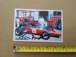 ERNESTO BRAMBILLA Racing Driver Signed/Autograph F1 / Formula 1 etc