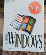 Microsoft Windows 3.1 New Version operating system (UK-based, BNIB sealed) 