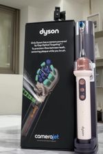 DYSON CameraJet Electric Toothbrush with Flosser - Ceramic Pink /Blue New Sealed