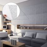 12x Acoustic Wall Panel Tiles Studio Sound Proofing Insulation Self Adhesive Pad