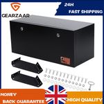 Heavy Duty Trailer Tool Box Storage Organizer with Lock Keys for Pickup Truck