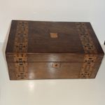 19th-century Victorian walnut Writing Slope