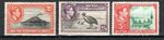 British Solomon Islands 1939-51 2s, 2s 6d and 5s  SG 69-71 MLH