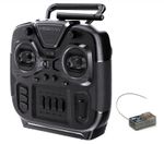 Absima 2000023 SR6S 2.4Ghz 2 Ch (+4 Acc) TWIN STICK Radio+Receiver for RC Kits