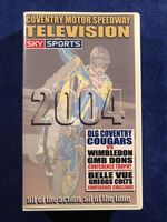 COVENTRY COUGARS v WIMBLEDON + BELLE VUE - SPEEDWAY VHS - VIDEO *