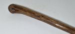 LARGE HEAVY VINTAGE ROOT BALL SHILLELAGH WALKING STICK 35.75"