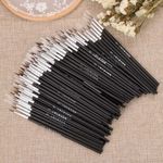 10PCS Super Fine Car Touch-Up Brush Car Van Fine Nylon Paint Brush UK