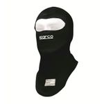 Sparco RW-4 Balaclava (Black) FIA 8856-2018 Approved, 2 Layer, Nomex, Motorsport