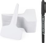 KINGLAKE Plant Labels and Pen for Outdoor Plants, Plant Markers & Labels Plastic