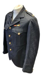 Rare Original WW1 Highland Light Infantry HLI Cutaway No 1 Blue Dress Jacket 