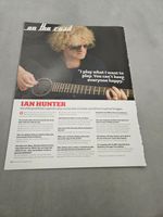 TPEEP211 MAGAZINE ARTICLE & PICTURE 11X8" IAN HUNTER 