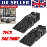 Extra Wide 5 Ton Low Rise Car & Van Ramps Plastic Strong & Heavy Duty Pair 33cm