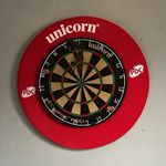 Unicorn Eclipse Pro Bristle Dartboard with Red Surround PDC Phil Taylor