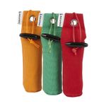 Dog & Field 100g Puppy Gundog Training Dummy - Green, Orange, Red & White