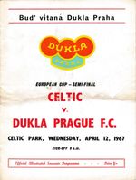 EUROPEAN CUP SEMI FINAL 1967 Celtic v Dukla Prague - Lisbon Lions season!