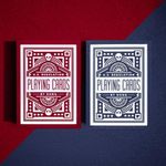 DKNG Red Wheel Blue Wheel Playing Cards  Set of 2 Art of Play