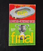 ARSENAL V SWINDON 1969 LGE CUP FINAL