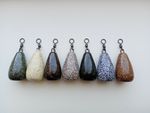 Carp Fishing Leads Weights 10 x DUMPY PEAR  1oz - 4oz Smooth with BIG EYE SWIVEL