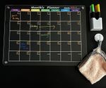 Acrylic Magnetic Monthly Planner Fridge Calendar Dry Erase 40 x 30cm