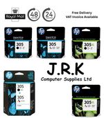 HP 305 OR 305XL Ink Cartridges Black OR Colour Genuine For DeskJet 2710