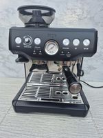 Sage BES875 Espresso Machine, Built-In Grinder, Steam Wand, Black