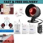 KERUI Wireless Security Burglar Door Alarm System PIR for Garage Shed House Shop