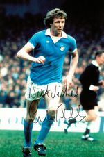 Colin Bell Signed 12x8 Photo Manchester City Autograph Memorabilia + COA