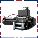 Electric Winch 1361KG/3000LBS 1000w Recovery 12V For Garage Workshop