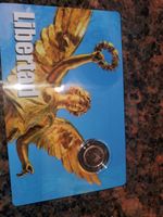 2026 Liberia Libertad 1/1000 oz .999 Platinum Coin in Card This Is For All 3 Pks