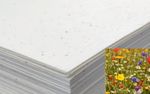 Seeded Craft Paper 10 Sheets A6 Size Mixed Wildflower Seeds 200GSM Plantable ECO