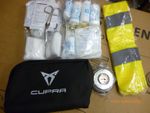 NEW GENUINE CUPRA SAFETY PACK FIRST AID KIT, BEACON, HI-VIZ.VEST 6H3093990M