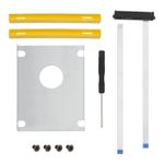 2.5inch HDD/SSD Hard Drive Cable Connector with Universal Bracket Rubber rails