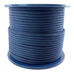 Navy Blue Quality Double Braid on Braid Polyester Mooring Yacht Marine Rope