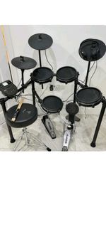 Alesis Nitro Mesh Electronic Drum Kit With Headphones, Stool, Drumsticks And Key