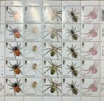 MINT 2024 1st Class Spiders - Royal Mail Stamps Sheet of 25 MNH (FV £42.5)