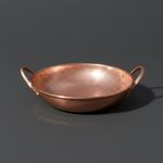 Handmade Copper Wok Heat Retention Copper Wok Fast Heating