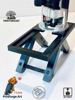 Corner Inlay Jig for Router Makita DRT50 – Decorative Corner Slot Cutting Tool
